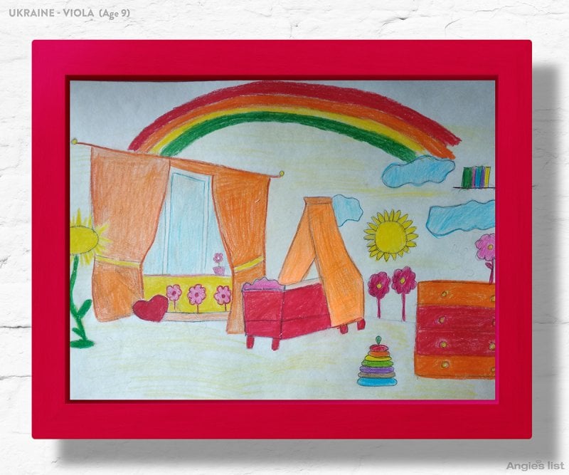 Дети нарисовали спальни своей мечты, а дизайнеры показали, как они будут выглядеть в жизни интересное