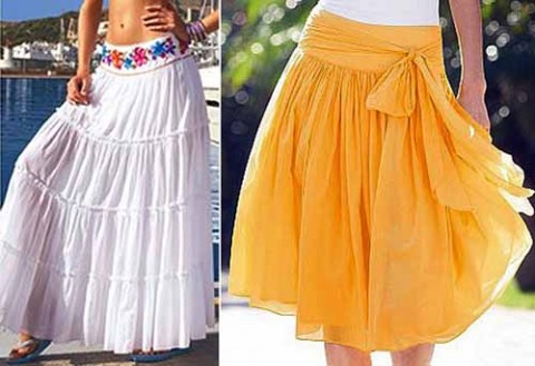 Модели летних юбок с выкройками выкройка юбок,Одежда,шитьё