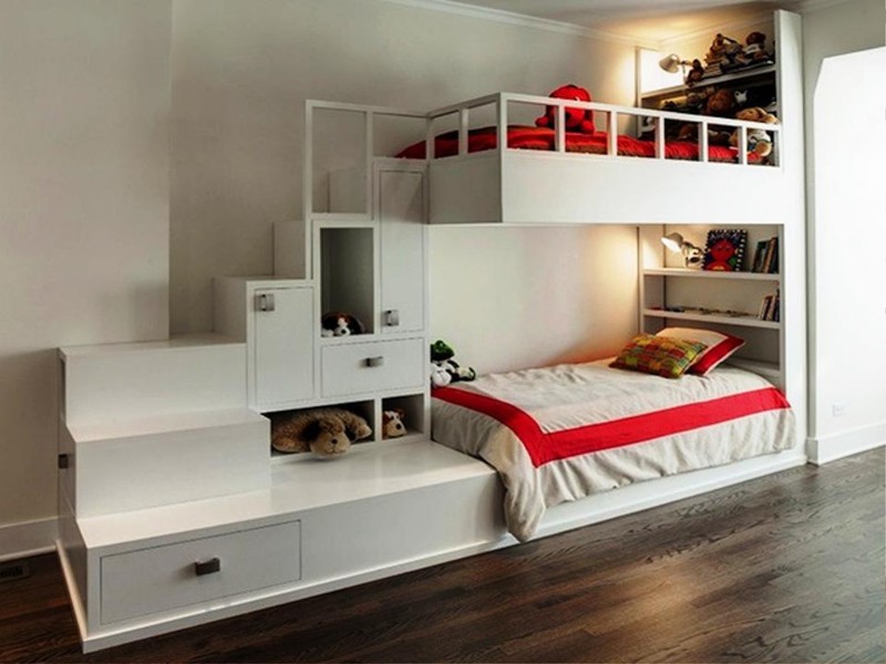 20 шикарных идей как двухъярусная кровать может сэкономить место в доме дом,интерьер
