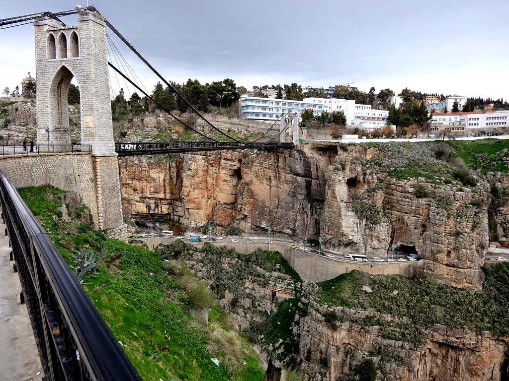 Константина: город висячих мостов в Алжире Алжир,Константина,путешествия
