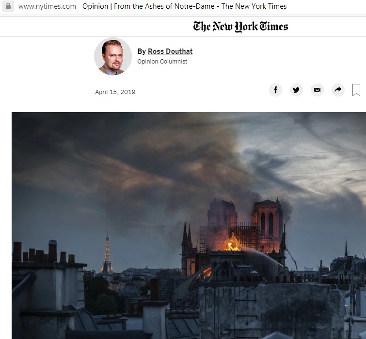 Владимир Карасёв: Реакция американцев на французский пожар шокирует западные СМИ новости,события,в мире