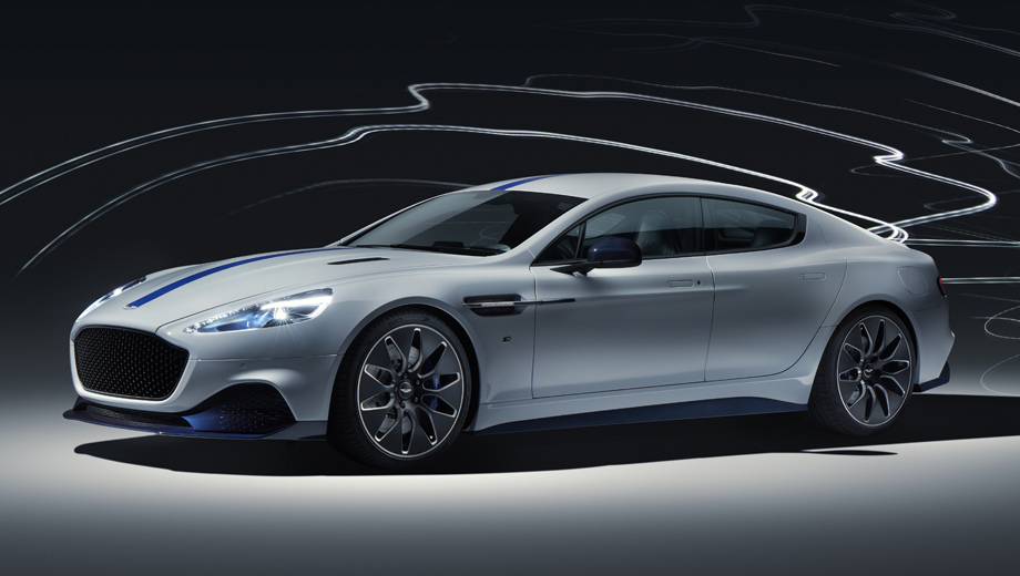 Лифтбек Aston Martin Rapide E стал первым электрокаром марки Авто и мото