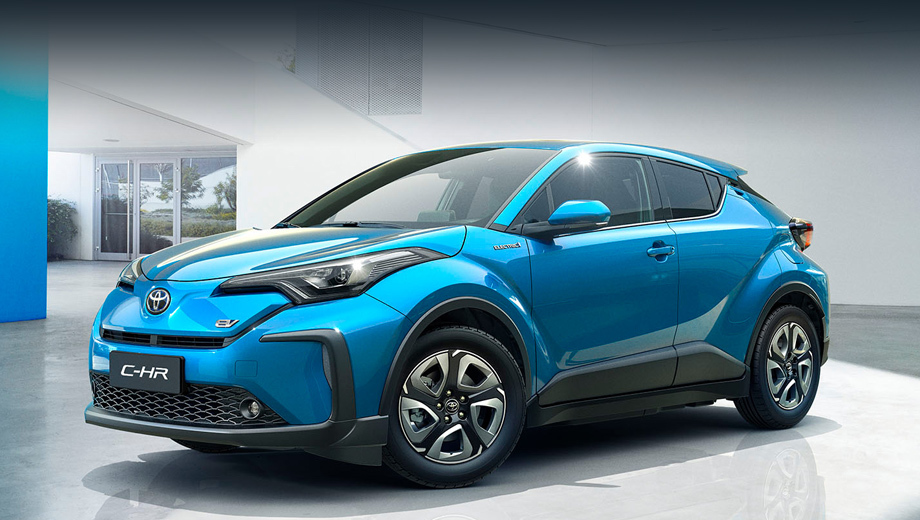 Паркетник Toyota C-HR показался в электрической версии Авто и мото