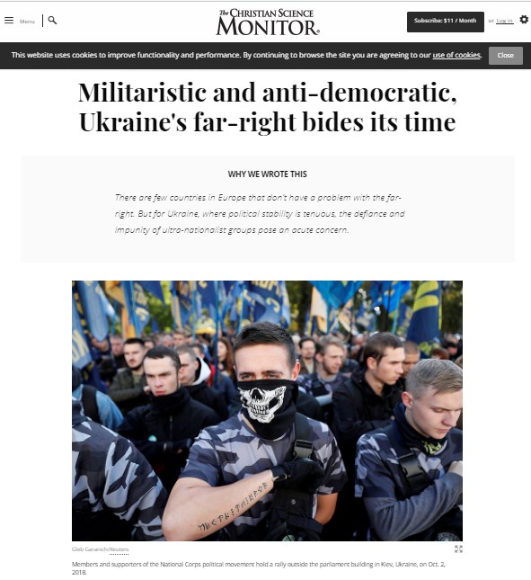 Владимир Карасёв: Главная проблема Украины – нацисты. Американские СМИ Политика