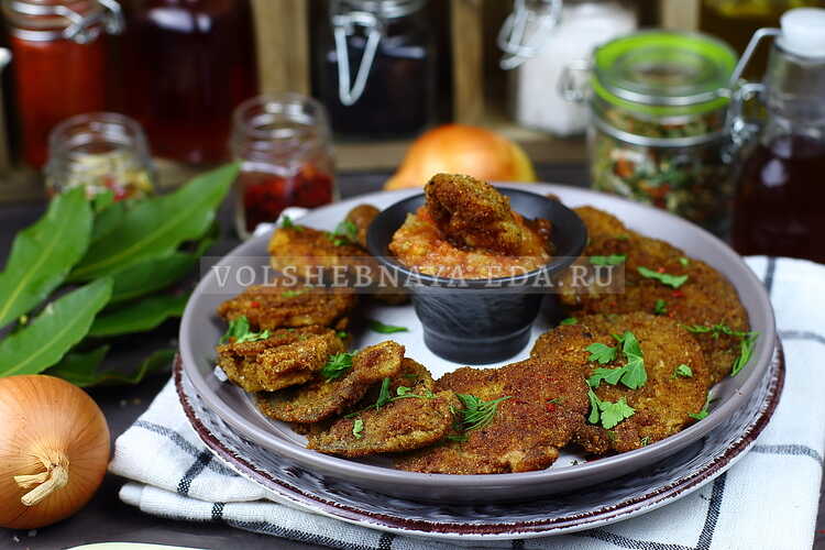 Отбивные из вешенок закуски,кулинария,отбивные из вешенок