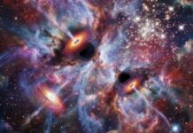 Ранній ріст чорних дір пояснюється «бенкетом» у молодому Всесвіті