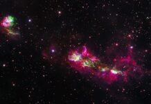 Wybuch gwiezdnego dżetu: Hubble rejestruje najszybszy wyrzut młodej gwiazdy