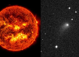 Kometa Virchhos: Dnešní nejbližší bod ke Slunci