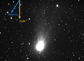 Juice Spacecraft captura imagens do cometa interestelar 3I/ATLAS