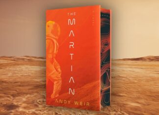 The Martian Turns 15 karya Andy Weir. Terlihat Tajam.
