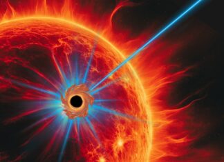 Des Trous Noirs Dévorant Des Étoiles Chaudes Pourraient Expliquer Un Mystérieux Flash Cosmique Bleu